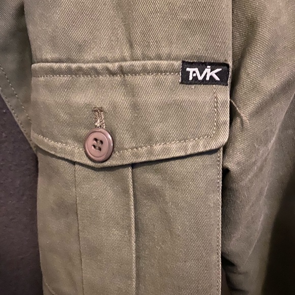 TVK Army Green Jacket - Picture 2 of 3